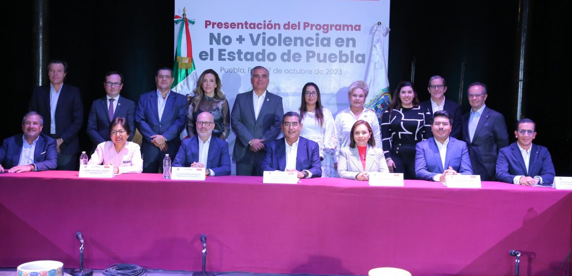 Presentan programa “No + Violencia”