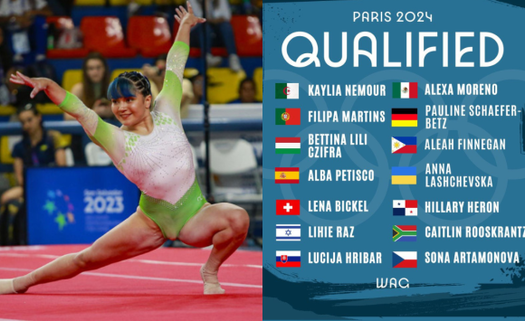 Alexa Moreno obtiene boleto para los Juegos Olímpicos de París 2024