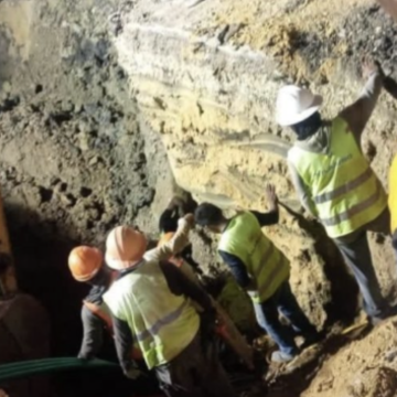 En construcción del Tren Maya, mueren 2 Obreros sepultados por toneladas de tierra
