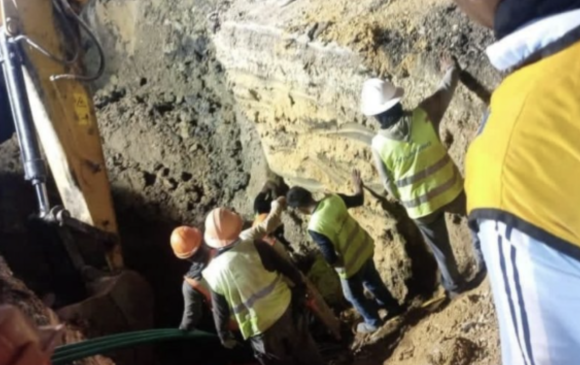 En construcción del Tren Maya, mueren 2 Obreros sepultados por toneladas de tierra