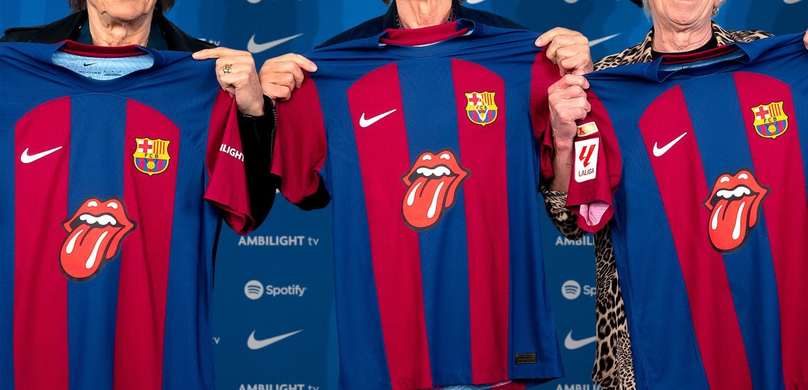 Barcelona lucirá el logotipo de los Rolling Stones en la camiseta del próximo clásico ante el Real Madrid