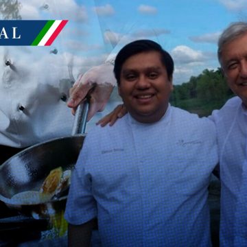 Se revela que AMLO tiene chef particular “bien pagado”