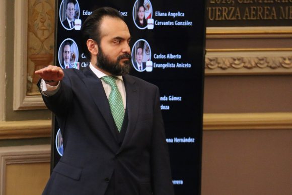 Francisco Fidel Teomitzi, encargado de despacho de la ASE Puebla