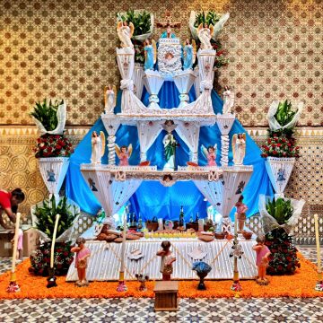 Artesanos de Huaquechula viajarán a España para mostrar los Altares Monumentales