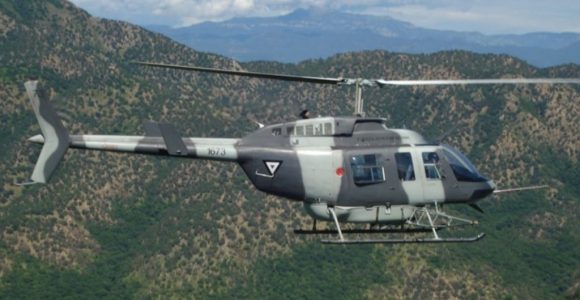 Se desploma en Durango un helicóptero de la Fuerza Aérea