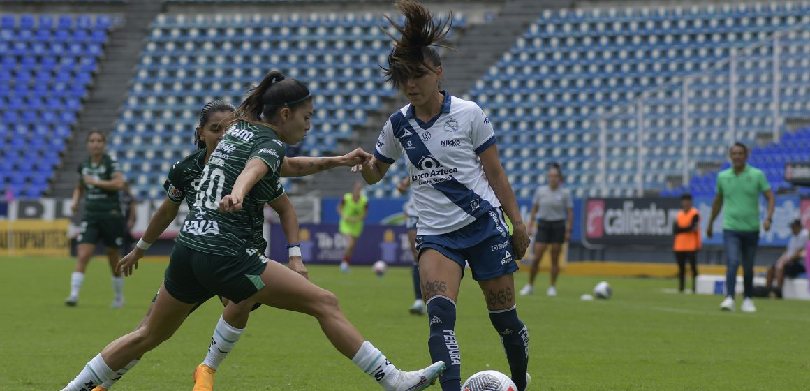 Puebla Femenil vence a Santos en el Cuauhtémoc