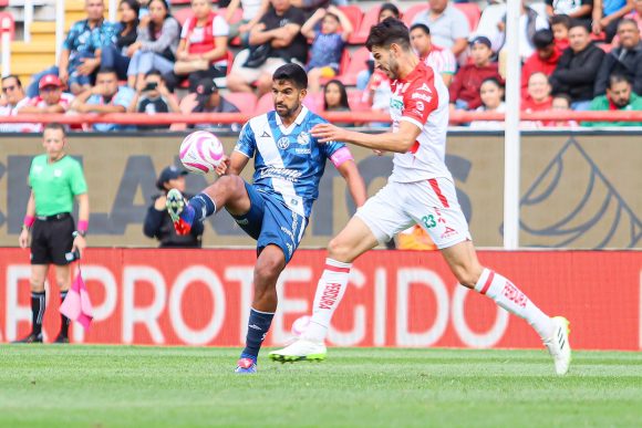 El Puebla derrotó al Necaxa en Aguascalientes