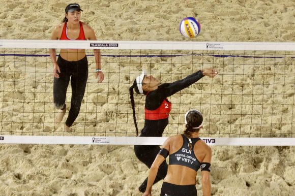 mexvol2 Duplas nacionales pelearán por el boleto a 16vos del Campeonato Mundial de Voleibol en Tlaxcala