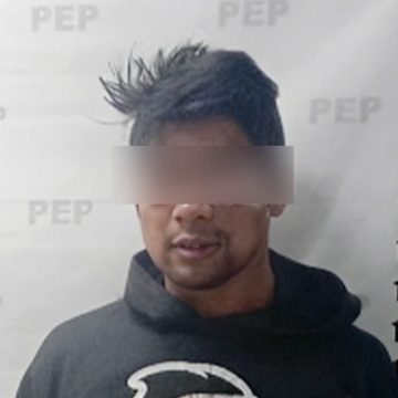 En Puebla capital, Policía Estatal detiene a presunto narcomenudista