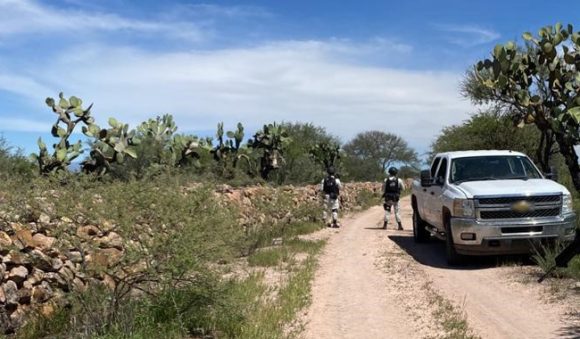 En Zacatecas, Guardia Nacional asegura tres camionetas con fusiles de asalto