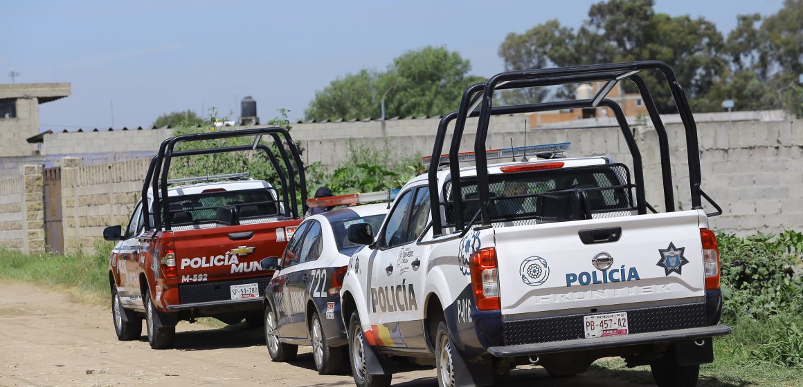 Actualización | Un sujeto baleó, robó patrulla y armas a un Policía Municipal de San Pedro Cholula, después apareció sin vida