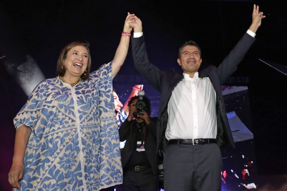 Poblanos decidirán si, Eduardo Rivera, es el candidato a la gubernatura: Xóchitl Gálvez