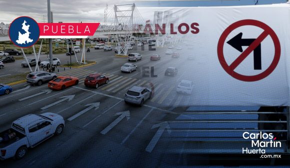 ¡Inicia estudio! Cierran vueltas a la izquierda en Vía Atlixcáyotl