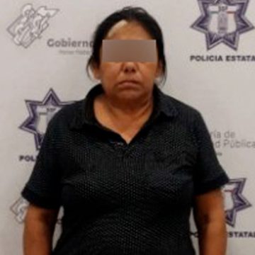 Detiene SSP a “La Cachimba”, presunta distribuidora de sustancias ilícitas