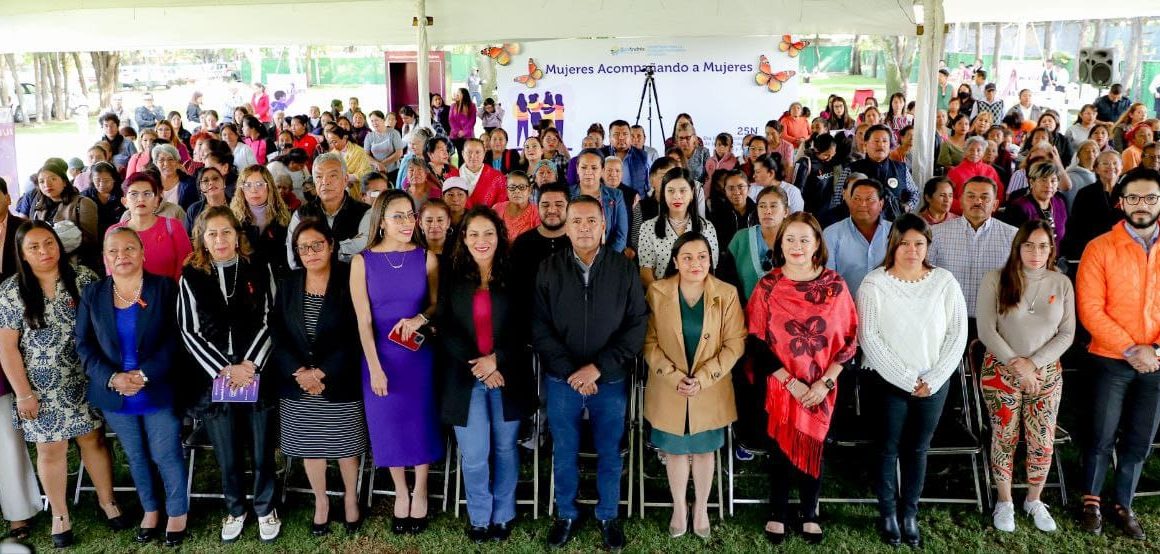 Conmemora Ayuntamiento de San Andrés Cholula el 25N con ponencia “Mujeres acompañando mujeres”
