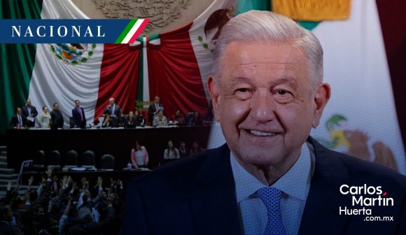 AMLO celebra aprobación del Presupuesto 2024; “estoy contentísimo”