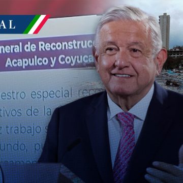 AMLO presenta Plan General de Reconstrucción de Acapulco