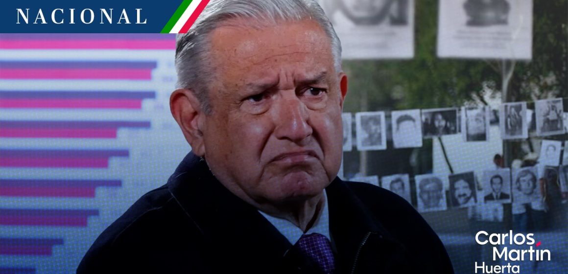 AMLO denunció alteración de registro de desaparecidos para “afectar” su gobierno