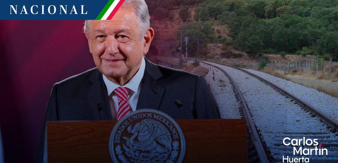 AMLO emitirá decreto para que vías férreas se utilicen para trenes de pasajeros