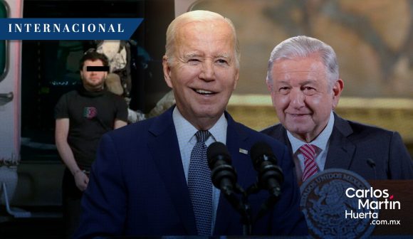 Biden agradece a México por detención de “El Nini”