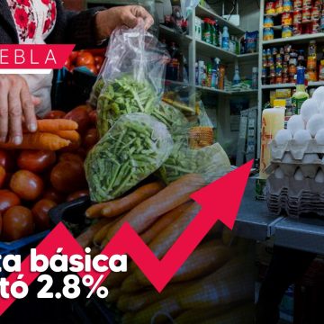 Canasta básica en Puebla aumenta 2.8%: ANPEC