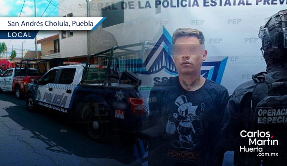 Detienen a hombre tras rescate de secuestrado en San Andrés Cholula