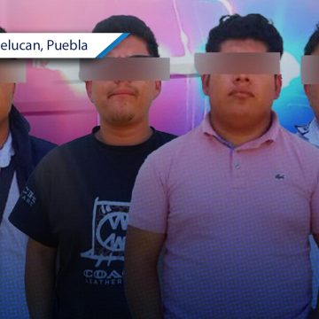 Detenidos - Texmelucan En Texmelucan, Policía Estatal detiene a cuatro presuntos traficantes de personas