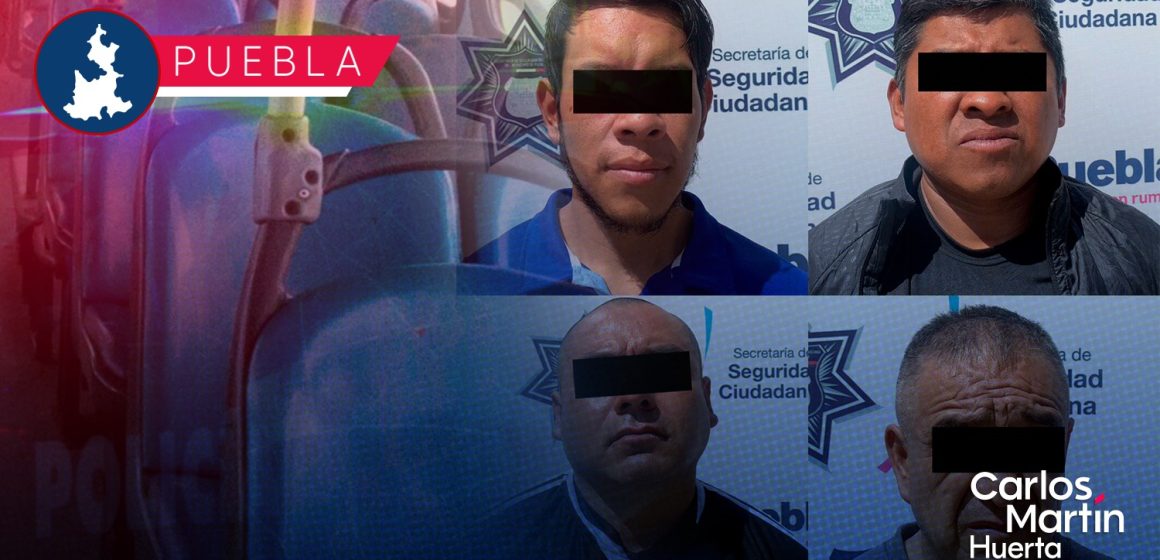 Detienen a 4 integrantes de “Los Chicanos”, dedicados al robo a transporte