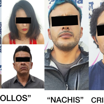 La Policía municipal de Puebla detiene a integrantes de bandas delictivas de robo de OXXO