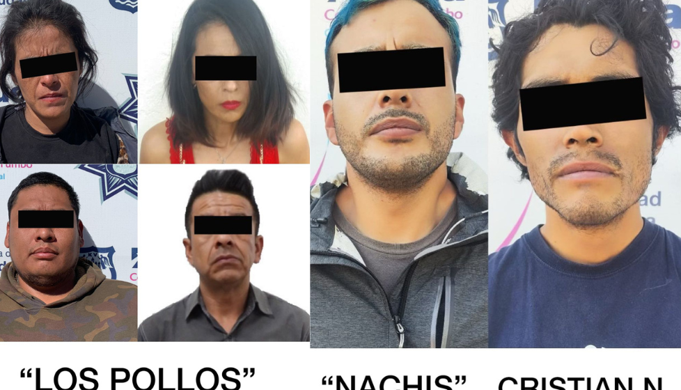 La Policía municipal de Puebla detiene a integrantes de bandas delictivas de robo de OXXO