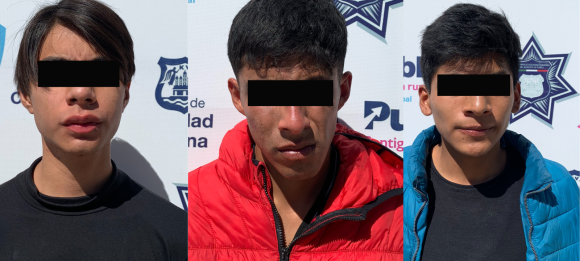 Diseño sin título (6) Tres integrantes de “Los Med” fueron detenidos por la Policía Municipal de Puebla