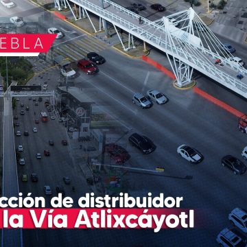 Anuncian construcción de distribuidor vial en la Vía Atlixcáyotl