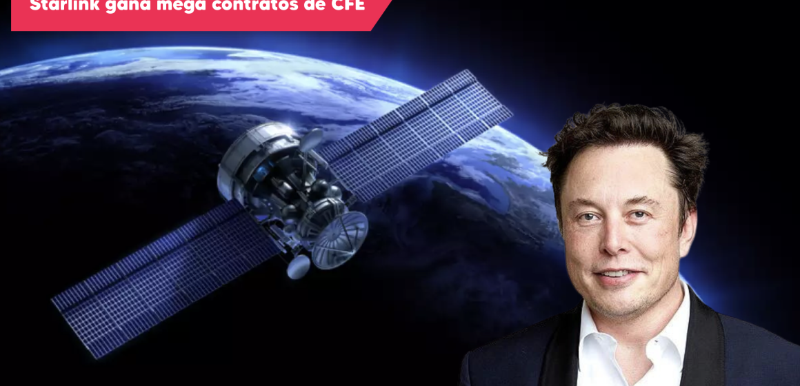 Elon Musk gana la licitación de CFE para ofrecer servicios de internet satelital