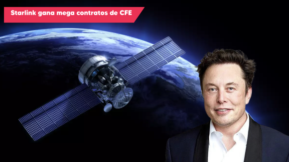Elon Musk gana la licitación de CFE para ofrecer servicios de internet satelital