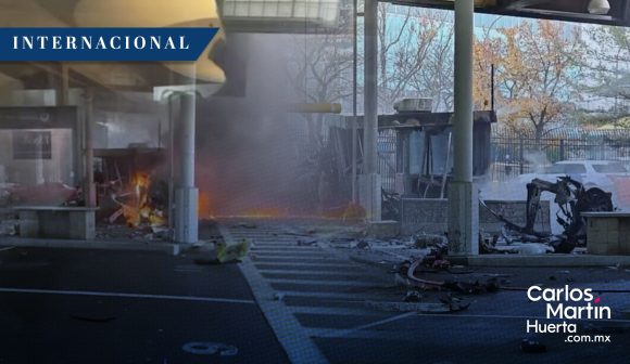 Auto explota en cruce fronterizo Canadá – Estados Unidos