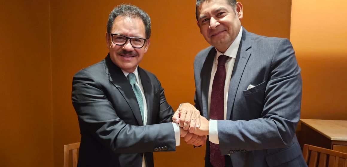 Éxitosa reunión entre Alejandro Armenta e Ignacio Mier, trabajan en unidad por MORENA