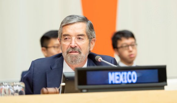 México preside la segunda reunión de las partes del Tratado sobre la Prohibición de las Armas Nucleares