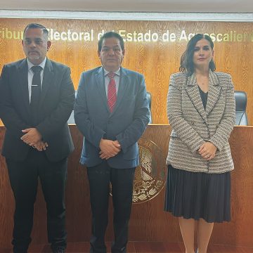 Tribunal Electoral de Aguascalientes designa al sustituto del magistrade Ociel Baena