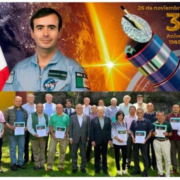 Rememora AEM 38 aniversario del Primer Astronauta Mexicano y el Satélite Morelos 2