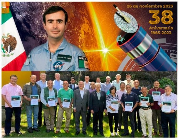 Rememora AEM 38 aniversario del Primer Astronauta Mexicano y el Satélite Morelos 2