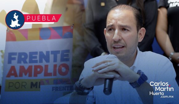 Frente Amplio tendrá candidato hombre a la gubernatura de Puebla: Marko Cortés