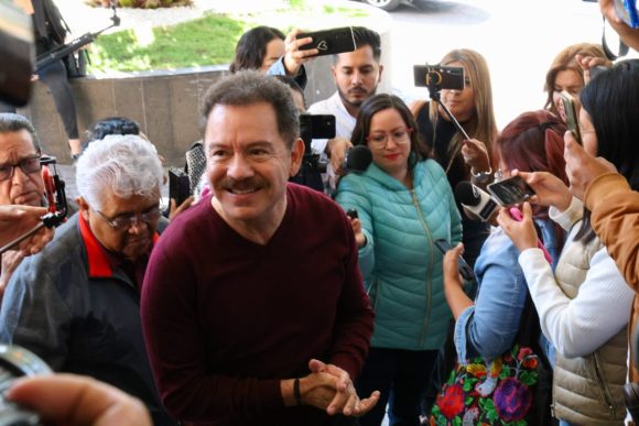 Ignacio Mier Pide Nacho Mier a Eduardo Rivera atender inseguridad y violencia que vive Puebla capital