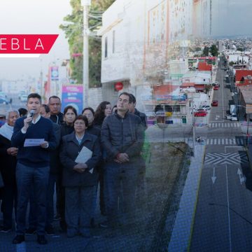 Inauguran la calle 13 de Mayo en Granjas de Puebla