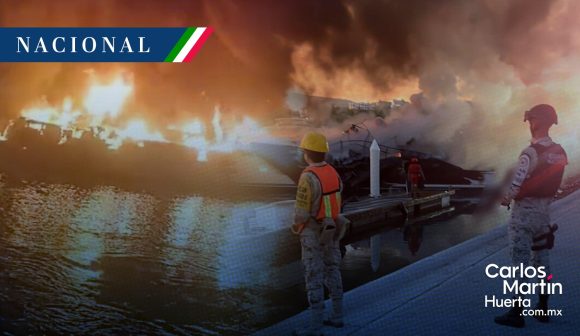 Se incendian embarcaciones en Marina Palmira de La Paz
