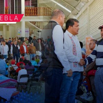 Julio Huerta se solidariza con familias afectadas en Venustiano Carranza
