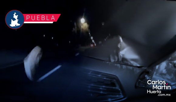 Lanzan piedra a vehículo en la Recta a Cholula; aquí las imágenes Lanzan piedra a vehículo en la Recta a Cholula; aquí las imágenes