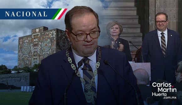 Leonardo Lomelí rinde protesta como el nuevo rector de la UNAM
