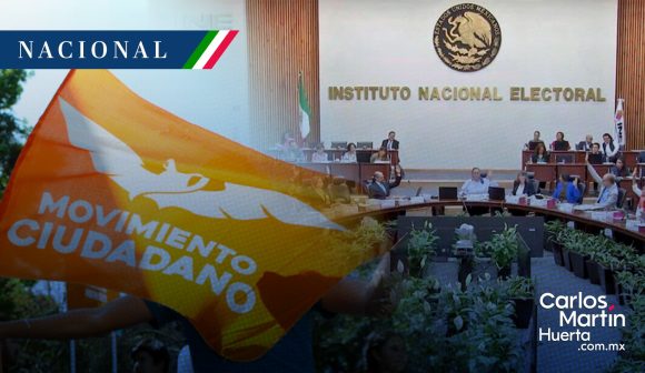 Movimiento Ciudadano impugna acuerdo del INE sobre paridad de género en gubernaturas