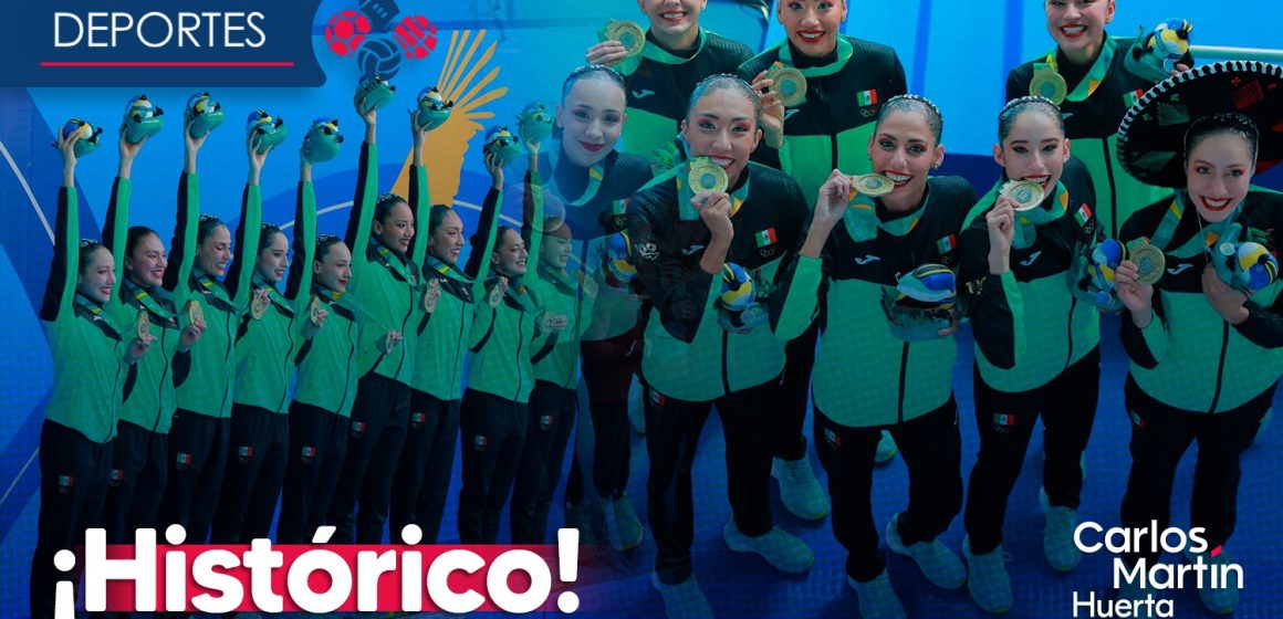 ¡Histórico! Selección Mexicana de Natación Artística gana oro y boleto para París 2024   