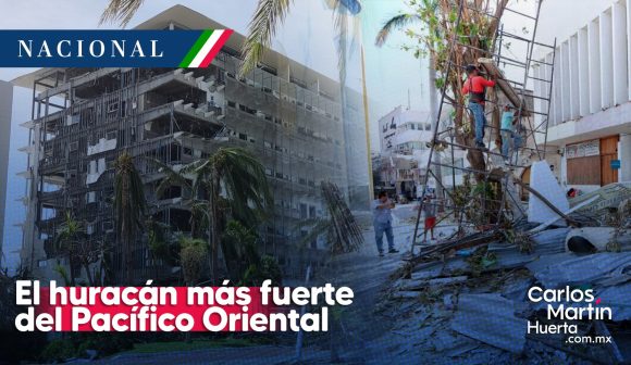 Otis el más fuerte Pacífico Otis es el huracán más fuerte en la historia del Pacífico Oriental: NOAA